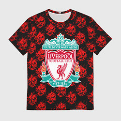 Футболка мужская Liverpool samurai, цвет: 3D-принт