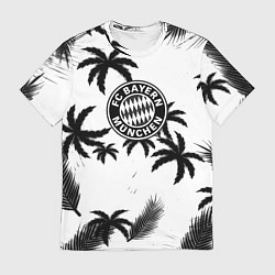 Футболка мужская Бавария Мюнхен тропики, цвет: 3D-принт