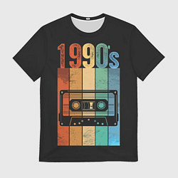 Футболка мужская 90ые годы, цвет: 3D-принт