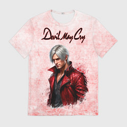 Футболка мужская Данте - дьявол может плакать, цвет: 3D-принт
