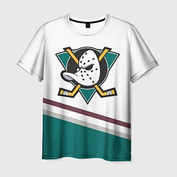 Футболка мужская Anaheim Ducks Selanne, цвет: 3D-принт