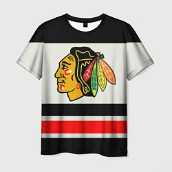 Футболка мужская Chicago Blackhawks, цвет: 3D-принт