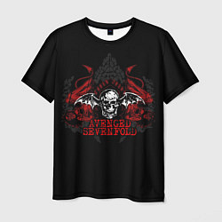 Футболка мужская Avenged Sevenfold: Fly Skull, цвет: 3D-принт