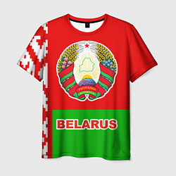 Футболка мужская Belarus Patriot, цвет: 3D-принт