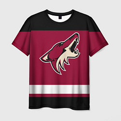 Футболка мужская Arizona Coyotes, цвет: 3D-принт