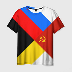Футболка мужская Вечная Россия, цвет: 3D-принт