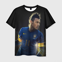 Футболка мужская Neymar: Brasil Team, цвет: 3D-принт