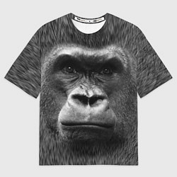 Футболка оверсайз мужская Взгляд, цвет: 3D-принт