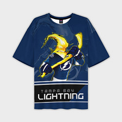 Мужская футболка оверсайз Bay Lightning
