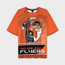 Мужская футболка оверсайз Philadelphia Flyers