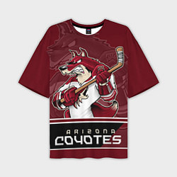 Мужская футболка оверсайз Arizona Coyotes