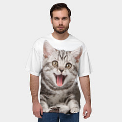 Футболка оверсайз мужская Милашка, цвет: 3D-принт — фото 2