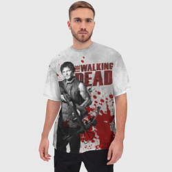 Футболка оверсайз мужская Walking Dead: Deryl Dixon, цвет: 3D-принт — фото 2