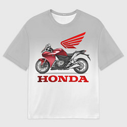 Мужская футболка оверсайз Honda 2