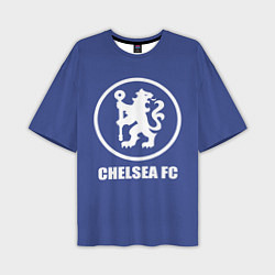 Футболка оверсайз мужская Chelsea FC, цвет: 3D-принт