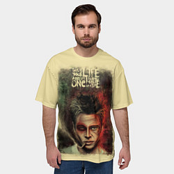 Футболка оверсайз мужская This is your life, цвет: 3D-принт — фото 2