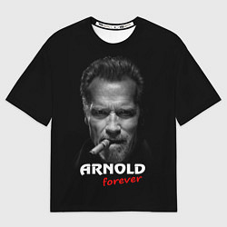 Футболка оверсайз мужская Arnold forever, цвет: 3D-принт