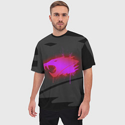 Футболка оверсайз мужская CS:GO: iBUYPOWER Black Сollection, цвет: 3D-принт — фото 2