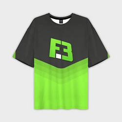 Футболка оверсайз мужская FlipSid3 Uniform, цвет: 3D-принт