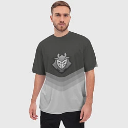 Футболка оверсайз мужская G2 Esports Uniform, цвет: 3D-принт — фото 2