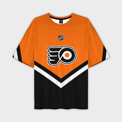 Мужская футболка оверсайз NHL: Philadelphia Flyers