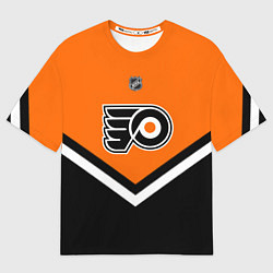 Мужская футболка оверсайз NHL: Philadelphia Flyers