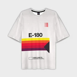Мужская футболка оверсайз VHS E-180