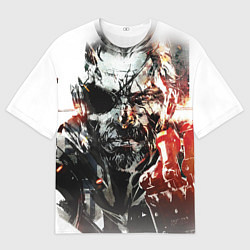 Мужская футболка оверсайз Metal gear solid 5