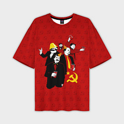 Мужская футболка оверсайз Communist Party