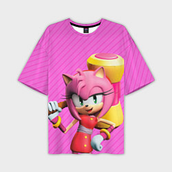 Футболка оверсайз мужская Amy Rose, цвет: 3D-принт