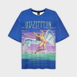 Мужская футболка оверсайз Led Zeppelin: Angel