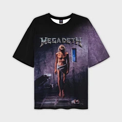 Мужская футболка оверсайз Megadeth: Madness