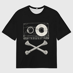 Футболка оверсайз мужская Pirate Music, цвет: 3D-принт