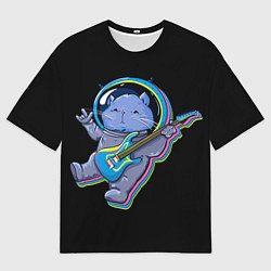 Мужская футболка оверсайз Космокот