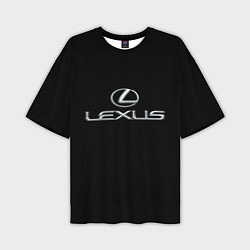 Футболка оверсайз мужская Lexus, цвет: 3D-принт