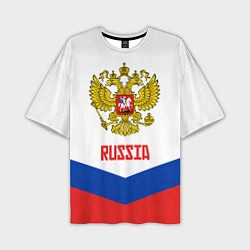 Мужская футболка оверсайз Russia Hockey Team