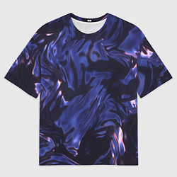 Мужская футболка оверсайз Нефть