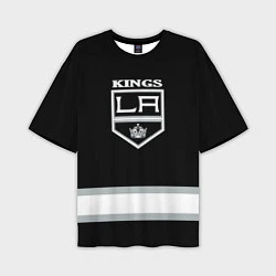 Футболка оверсайз мужская Los Angeles Kings NHL, цвет: 3D-принт