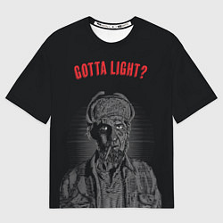 Футболка оверсайз мужская Gotta light?, цвет: 3D-принт