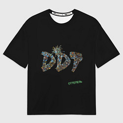 Футболка оверсайз мужская ДДТ: Оттепель, цвет: 3D-принт