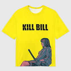Мужская футболка оверсайз Kill Bill