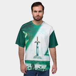 Футболка оверсайз мужская The Legend of Zelda, цвет: 3D-принт — фото 2