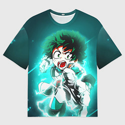 Мужская футболка оверсайз Моя геройская академия