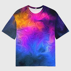 Мужская футболка оверсайз Узор цвета