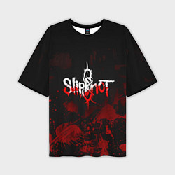 Мужская футболка оверсайз Slipknot: Blood Blemishes