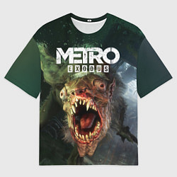 Мужская футболка оверсайз Metro Exodus