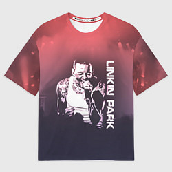 Мужская футболка оверсайз Linkin Park Честер