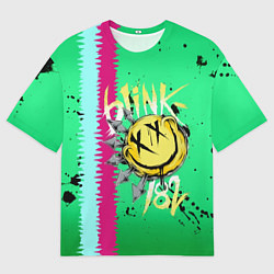 Мужская футболка оверсайз Blink 182