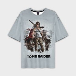 Мужская футболка оверсайз TOMB RAIDER