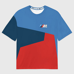 Футболка оверсайз мужская Бмв Bmw 2018 №2, цвет: 3D-принт